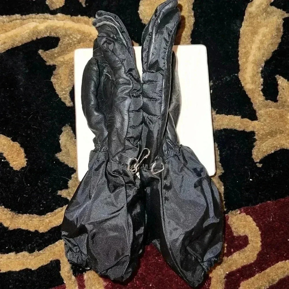 Wells Lamont Men’s Vintage Snowmobile Leather Nylon Gloves Size Medium - Picture 4 of 7